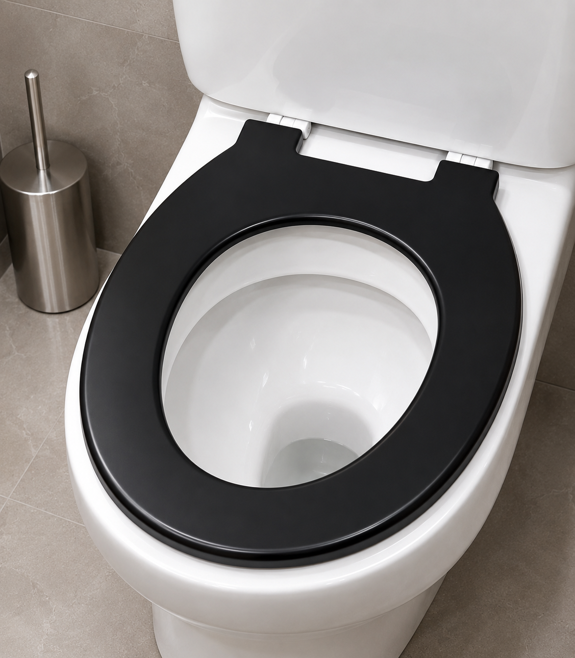 Abattant WC noir-DELABIE- - Image 3