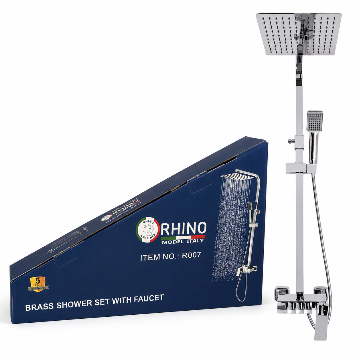 AquaLuxe R007 – Colonne de Douche Premium Chromée-RHINO-